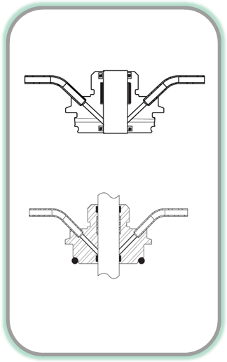 W80 Series- Aseptic Flush Shut-Off, Divert, &  Tank Outlet Single Seat Valves